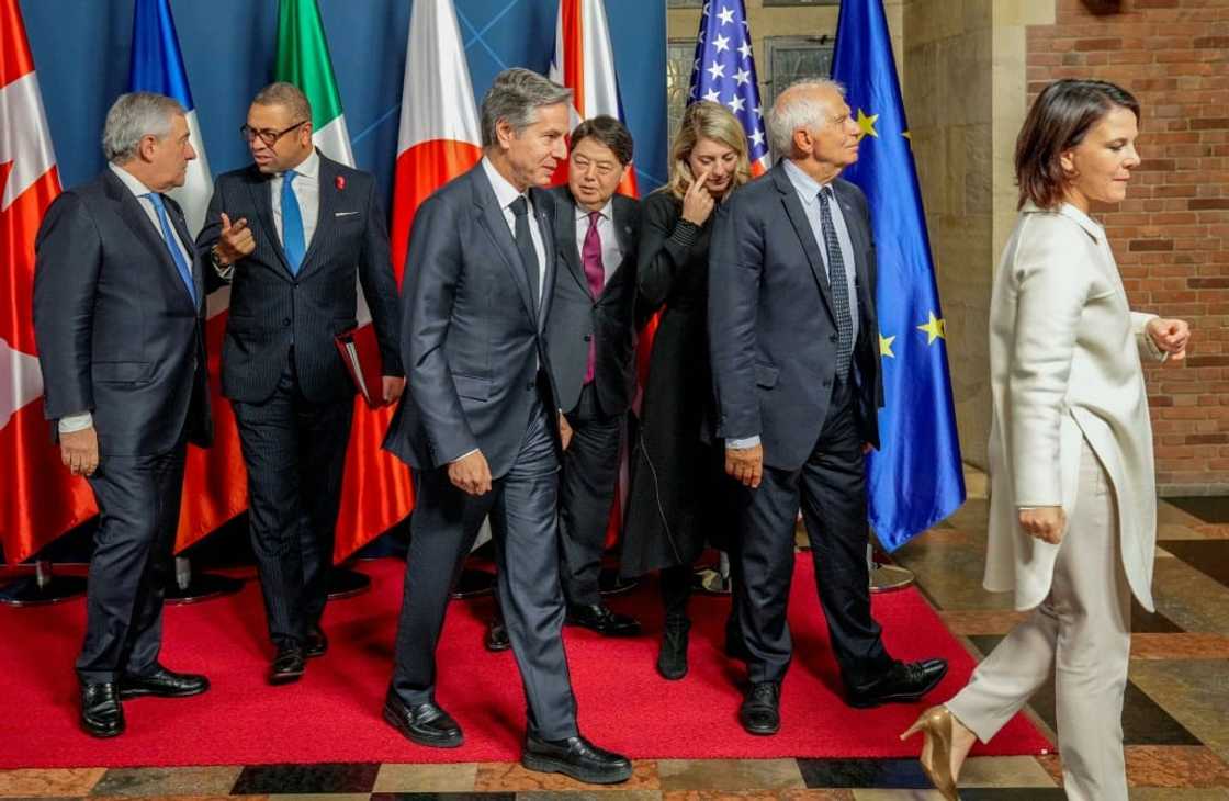 G7 foreign ministers meeting in Germany pledged to help see Ukraine through the winter G7 foreign ministers meeting in Germany pledged to help see Ukraine through the winter