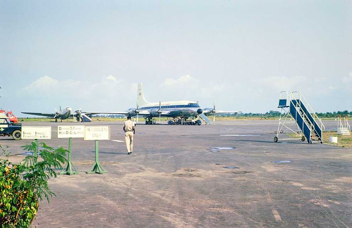 Ghanaians started arriving in Accra