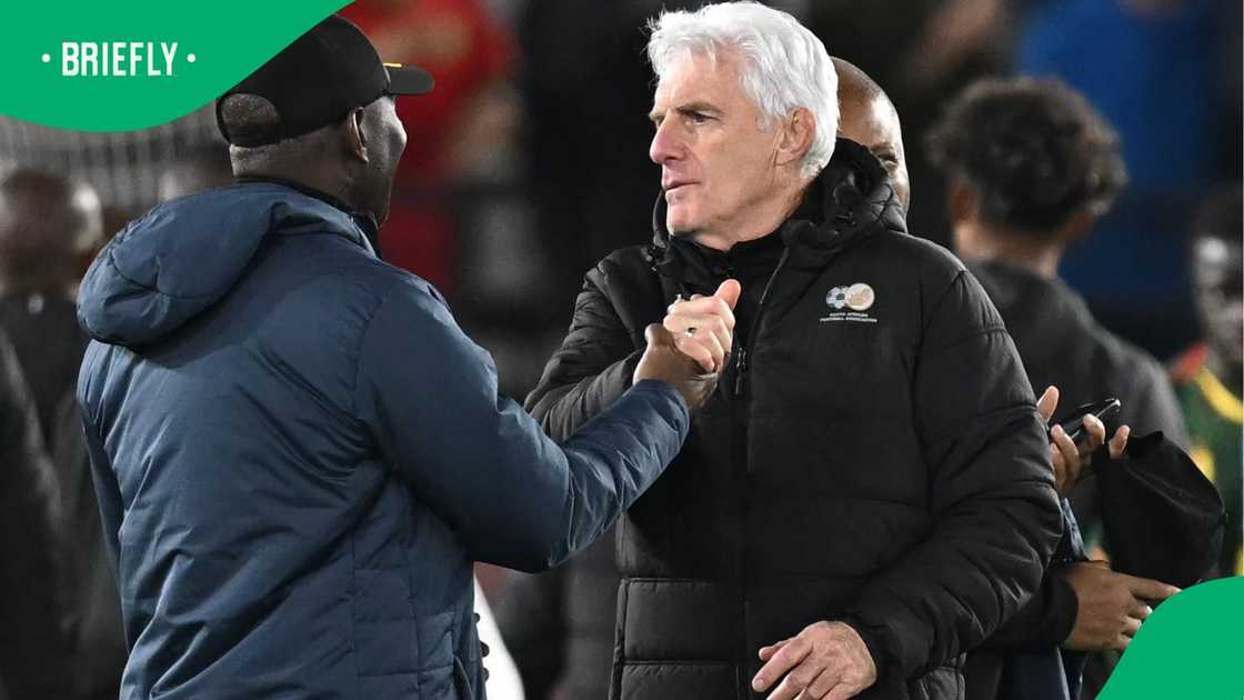 Hugo Broos, Cameron, David Pagou, Africa Cup of Nations, South Africa. Hugo Broos, Cameron, David Pagou, Africa Cup of Nations, South Africa.