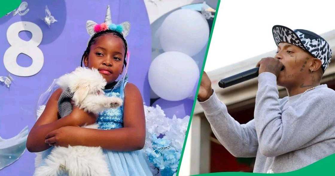 Rapper Shebeshxt attended his daughter Onthatile's funeral and penned a heartfelt farewell Rapper Shebeshxt attended his daughter Onthatile's funeral and penned a heartfelt farewell