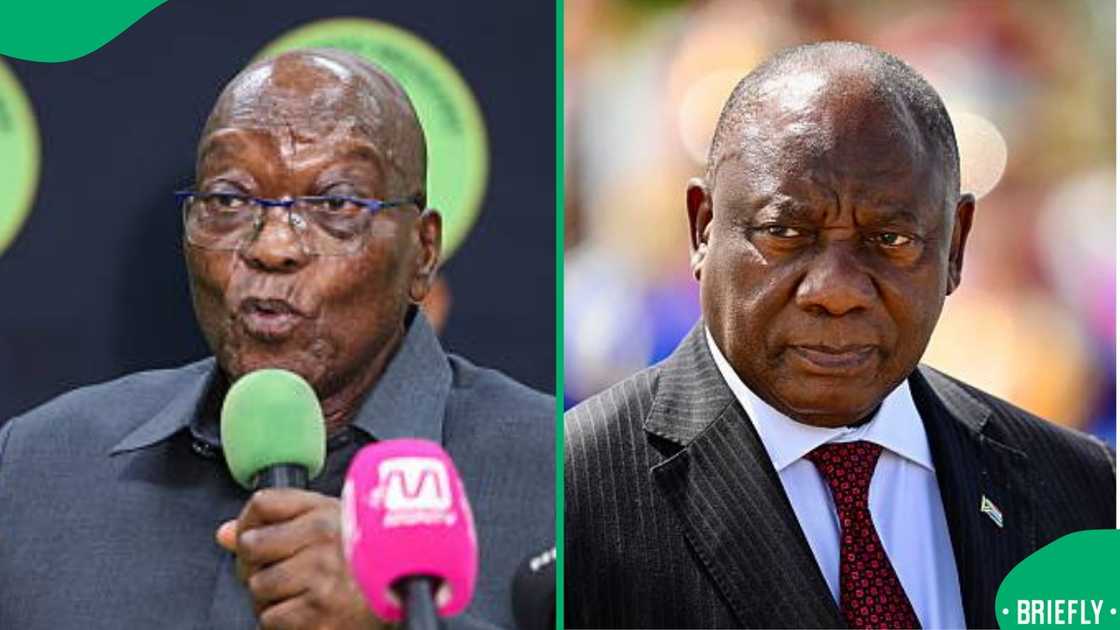 Ramaphosa Zuma