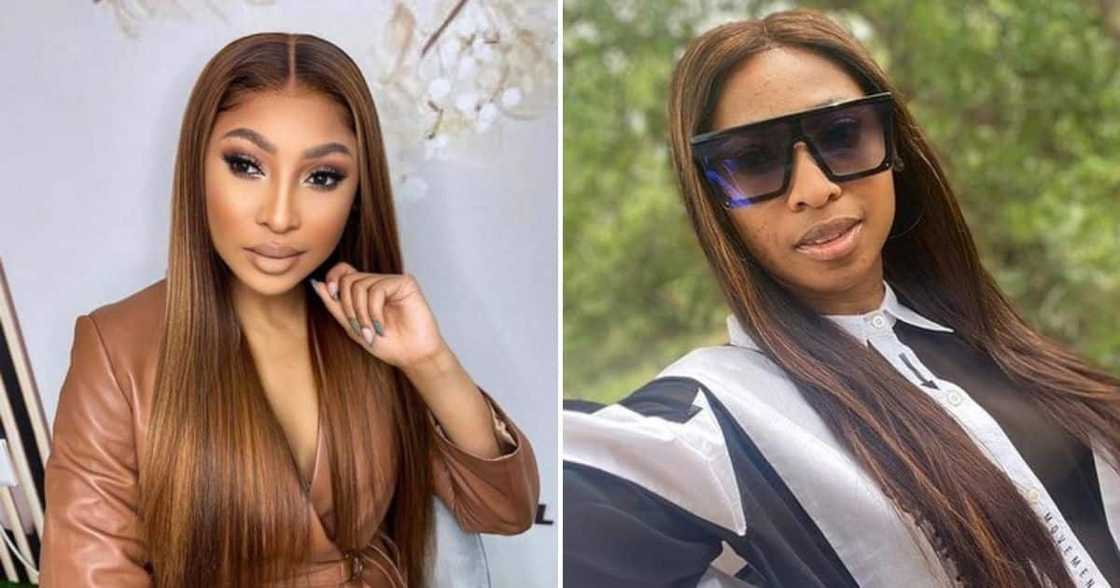 Enhle Mbali is allegedly cheating with a married guy Enhle Mbali is allegedly cheating with a married guy
