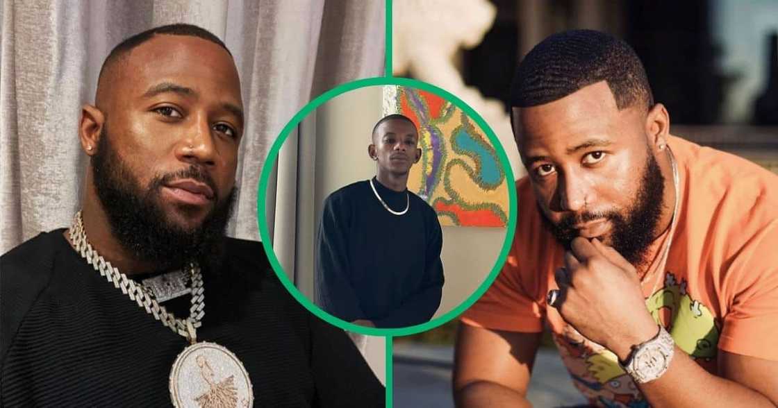 Cassper Nyovest and Maglera Doe Boy perform '018' Cassper Nyovest and Maglera Doe Boy perform '018'