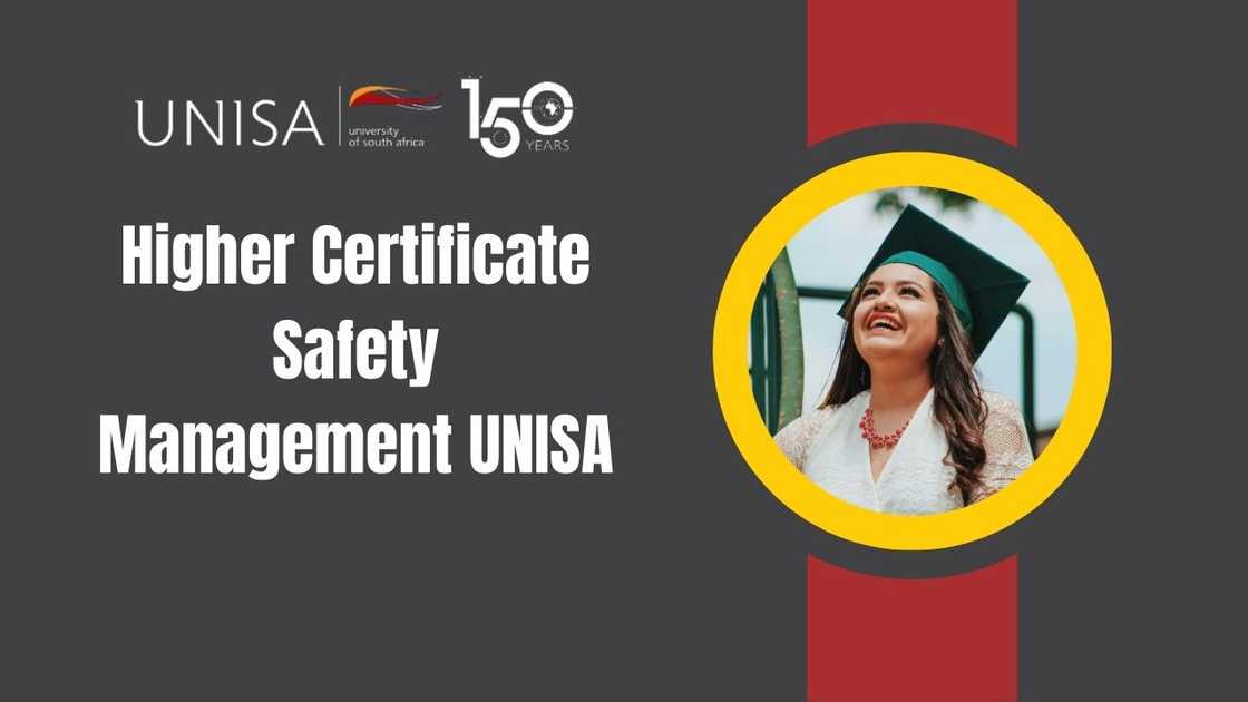 UNISA Higher certificate in safety management UNISA Higher certificate in safety management