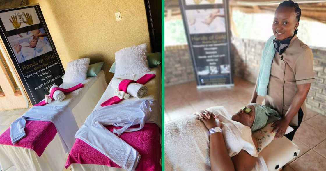 A lady in Hammanskraal who has a spa and loves skincare and kids