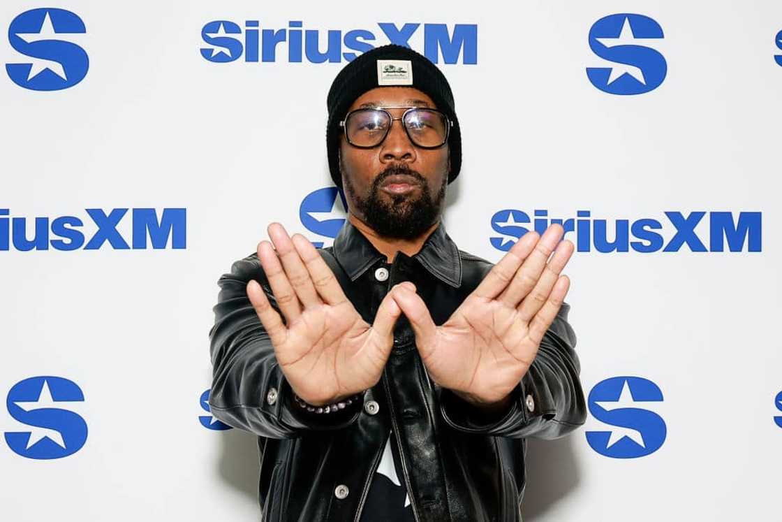 RZA at the SiriusXM studios RZA at the SiriusXM studios