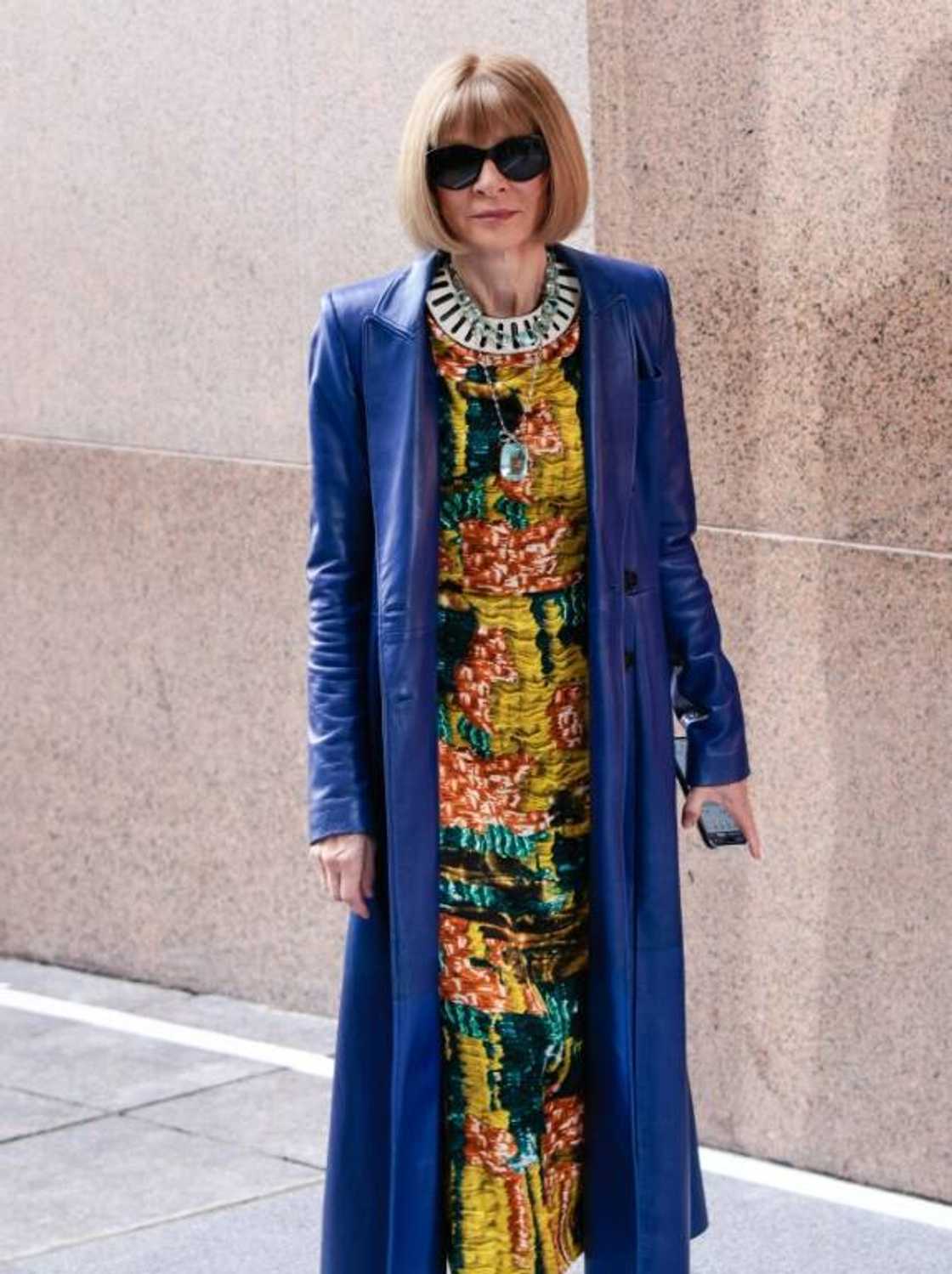 Vogue Editor-in-Chief Anna Wintour attends the Tiffany & Co ribbon-cutting ceremony for Tiffany's flagship store in New York, April 26, 2023