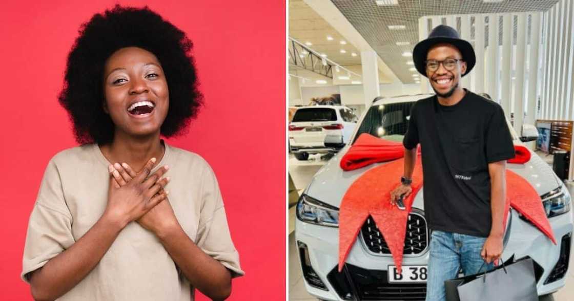 Man, New Whip, Late Mum, BMW, South Africa Man, New Whip, Late Mum, BMW, South Africa