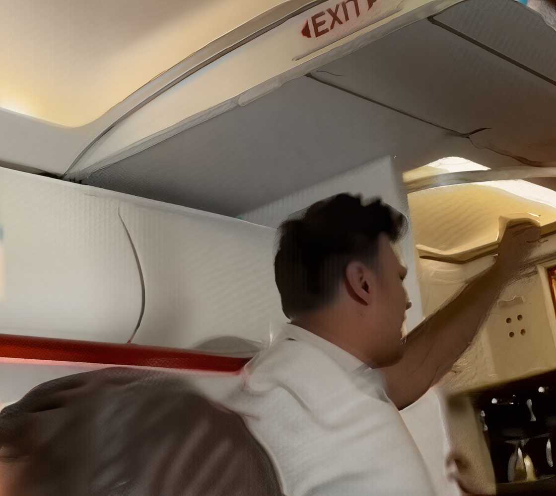 A man threatened passengers on an EasyJet flight with bombing the plane in a viral TikTok video.