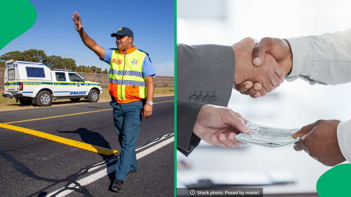 A Gauteng man alleges that traffic officers unlawfully arrested him before a detective later asked for a bribe. A Gauteng man alleges that traffic officers unlawfully arrested him before a detective later asked for a bribe.