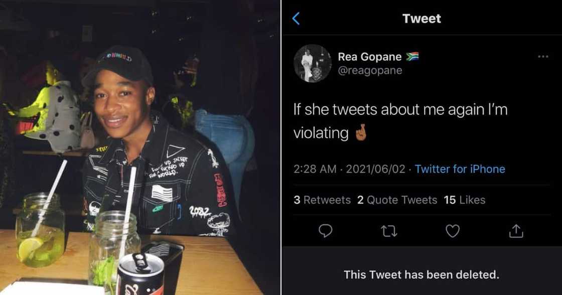 YouTuber Rea Gopane hints at coming for Bonang Matheba again