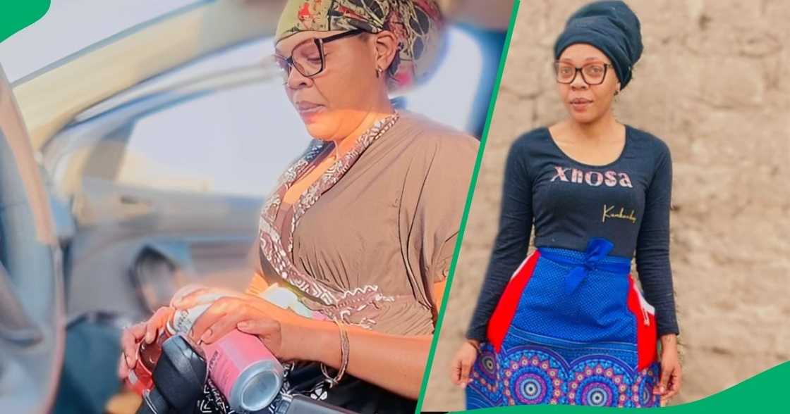 A new makoti found a creative way to keep herself calm during her visit to her in-laws. A new makoti found a creative way to keep herself calm during her visit to her in-laws.