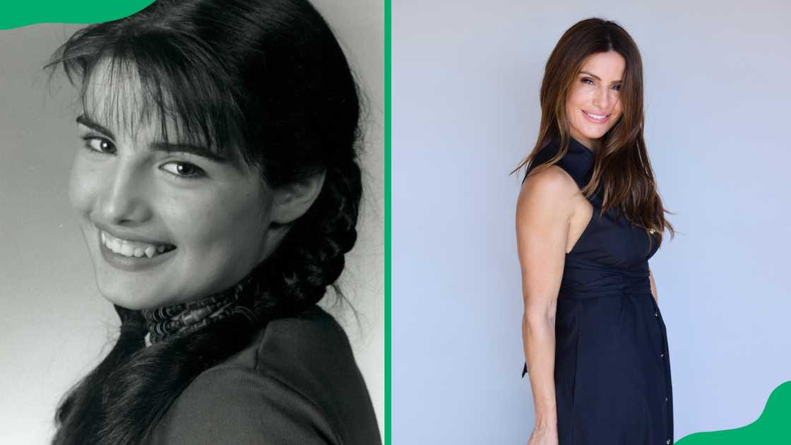 Ada Nicodemou then and now. Ada Nicodemou then and now.