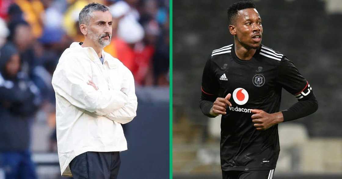 Legendary Orlando Pirates player Happy Jele has an offer to help José Riveiro. Legendary Orlando Pirates player Happy Jele has an offer to help José Riveiro.