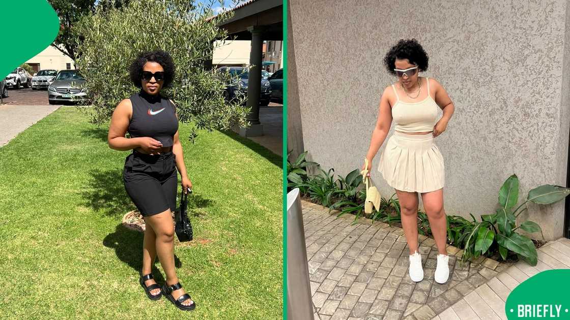 A woman in Gauteng. A woman in Gauteng.