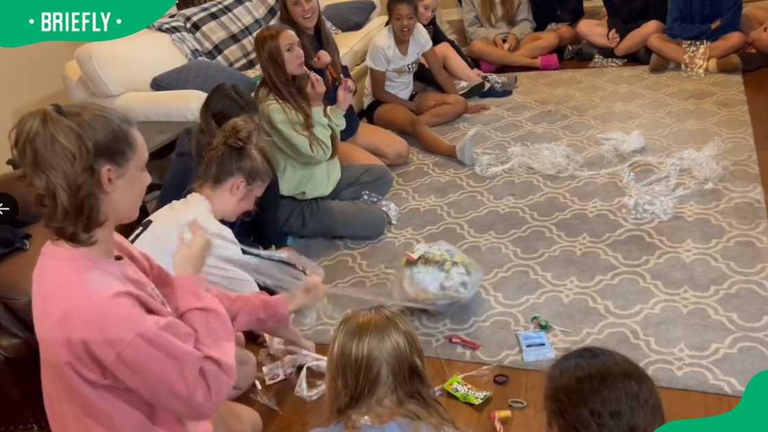 Saran Wrap Ball Game Saran Wrap Ball Game