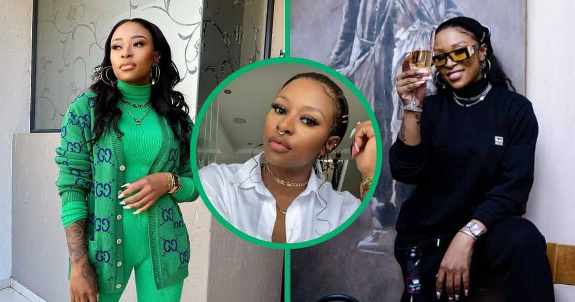 DJ Zinhle has been praised for her beauty DJ Zinhle has been praised for her beauty