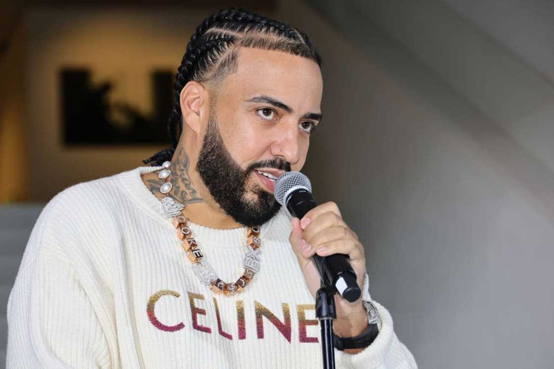French Montana at Museum of Moving Image in New York City. French Montana at Museum of Moving Image in New York City.