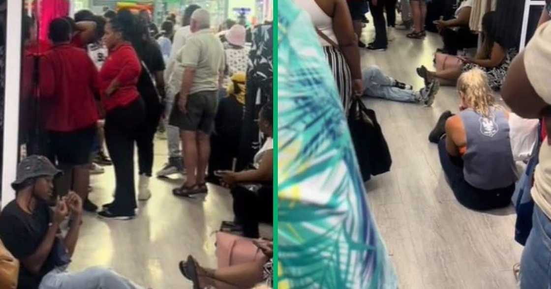 TikTok video of Pick 'n Pay sld out of Springbok shirts