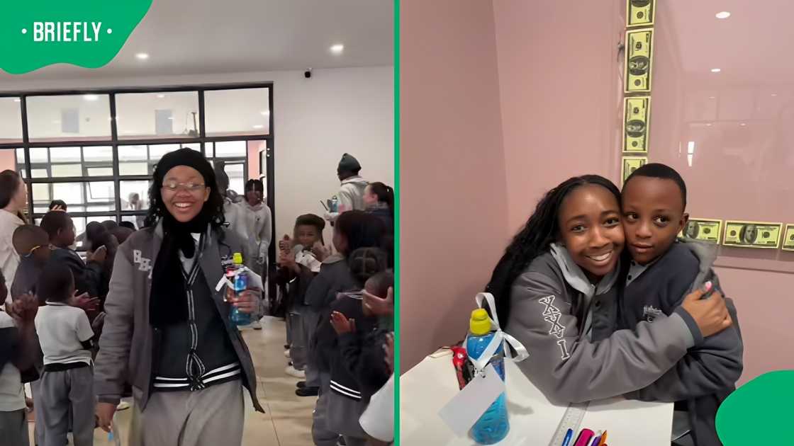 Grade 1 learners’ sweet gesture for Matrics leaves Mzansi emotional Grade 1 learners’ sweet gesture for Matrics leaves Mzansi emotional