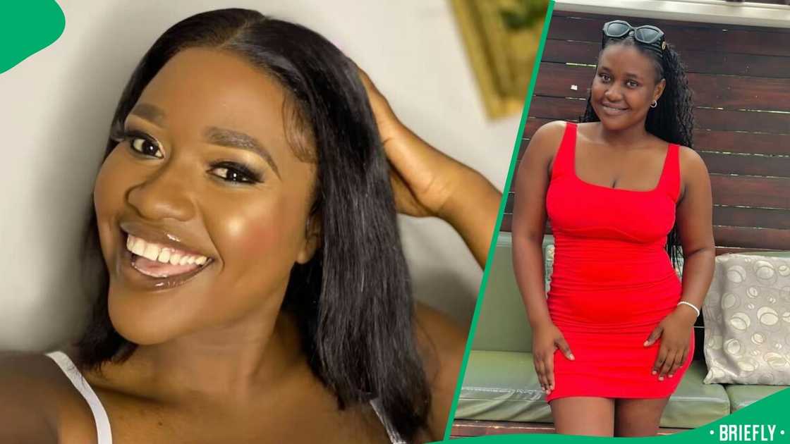 A woman flaunted the stash of money she found from her mother's coat while doing the laundry. A woman flaunted the stash of money she found from her mother's coat while doing the laundry.