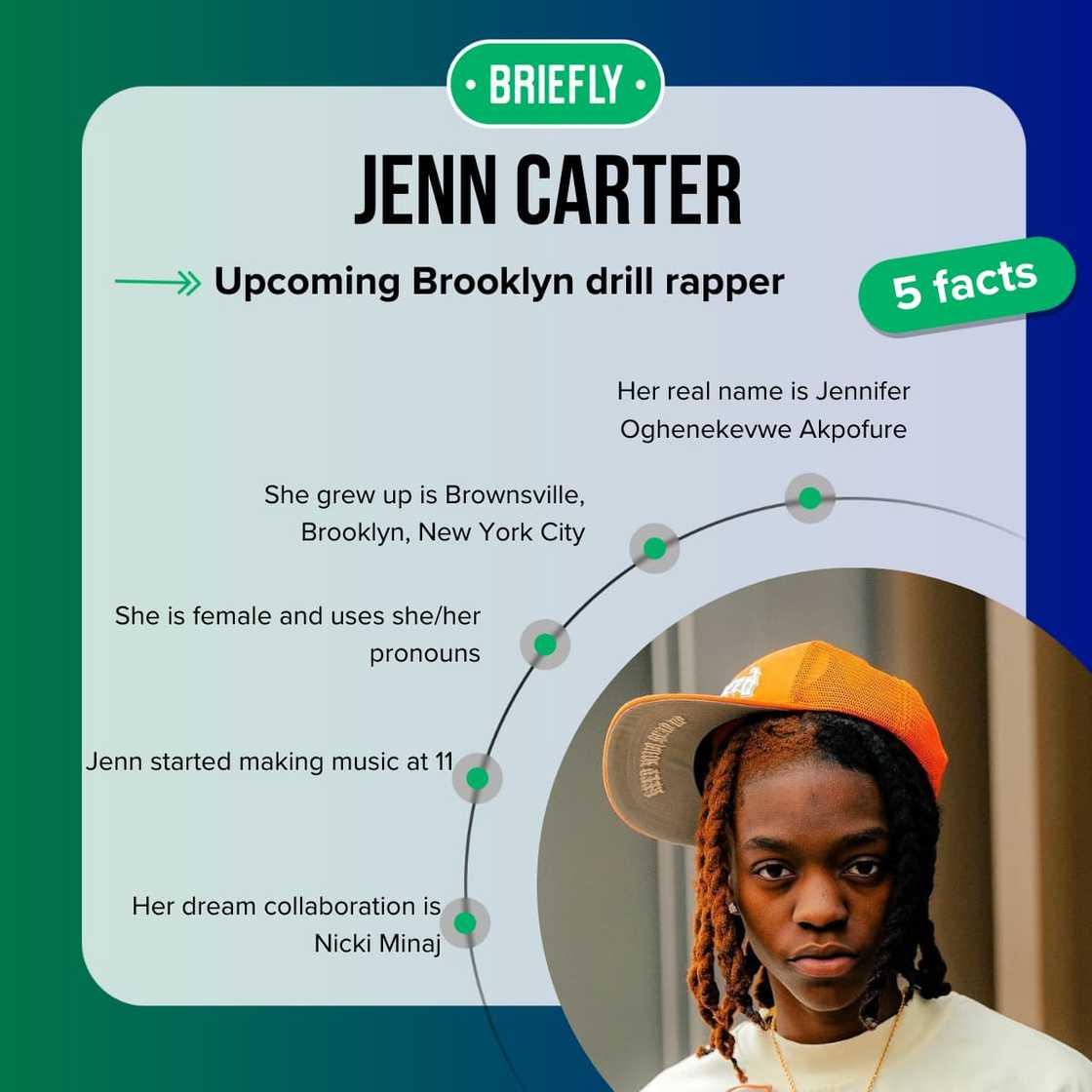 Jenn Carter's gender Is the rapper a girl? Meet the drill sensation Jenn Carter's gender Is the rapper a girl? Meet the drill sensation