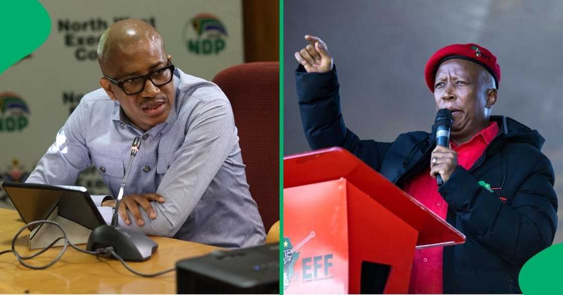 Deputy minister in the presidency Kenny Morolong hit back against Julius Malema Deputy minister in the presidency Kenny Morolong hit back against Julius Malema
