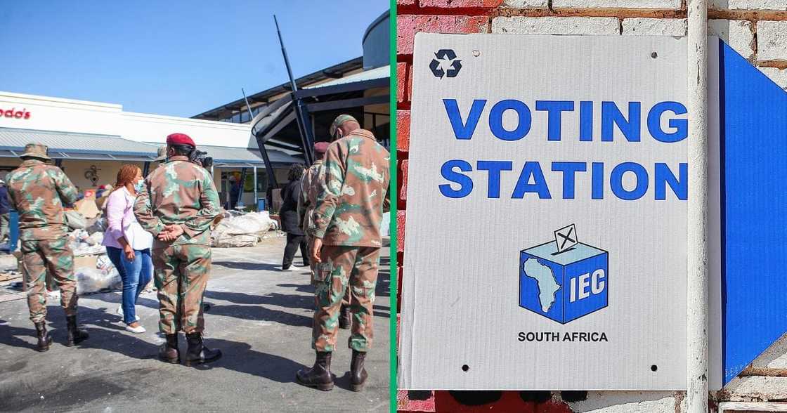 KZN police partnered with the SANDF to curb potential election violence KZN police partnered with the SANDF to curb potential election violence