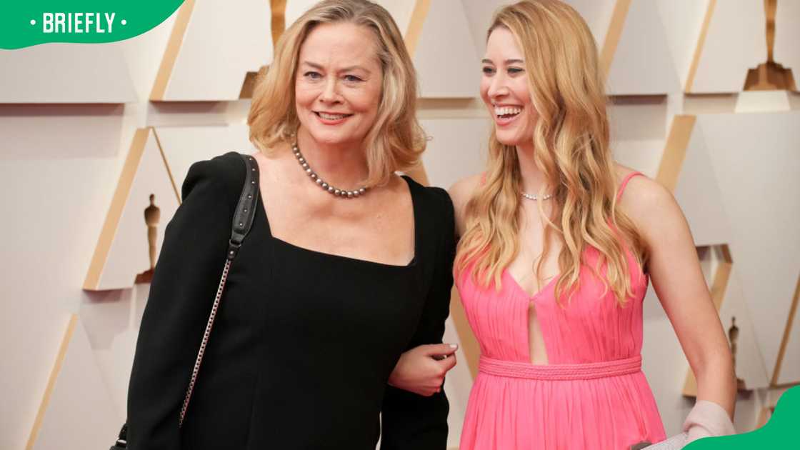 Actress Cybill Shepherd and Molly Ariel Shepherd during the 2022 Academy Awards at Hollywood and Highland
