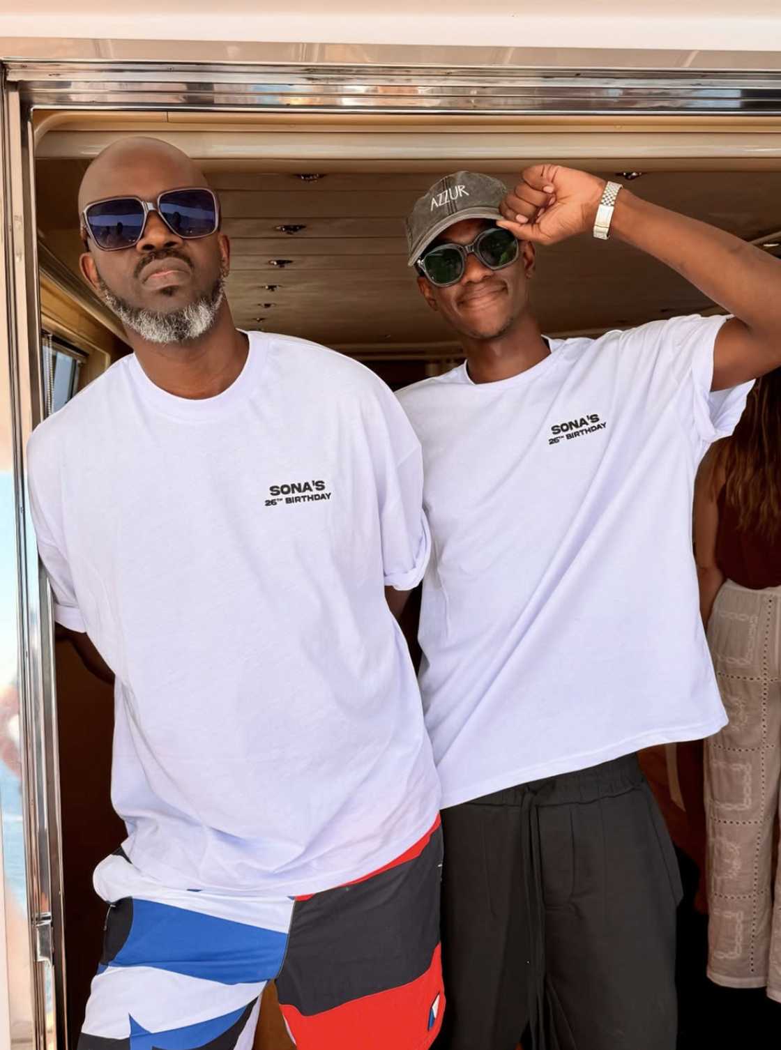 Fans and peers celebrated Black Coffee's son's birthday Fans and peers celebrated Black Coffee's son's birthday