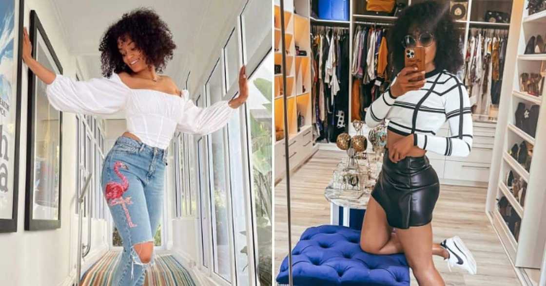 Pearl Thusi shares sizzling photos on her page Pearl Thusi shares sizzling photos on her page