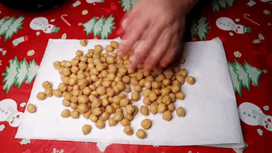 Crunchy chickpeas recipe