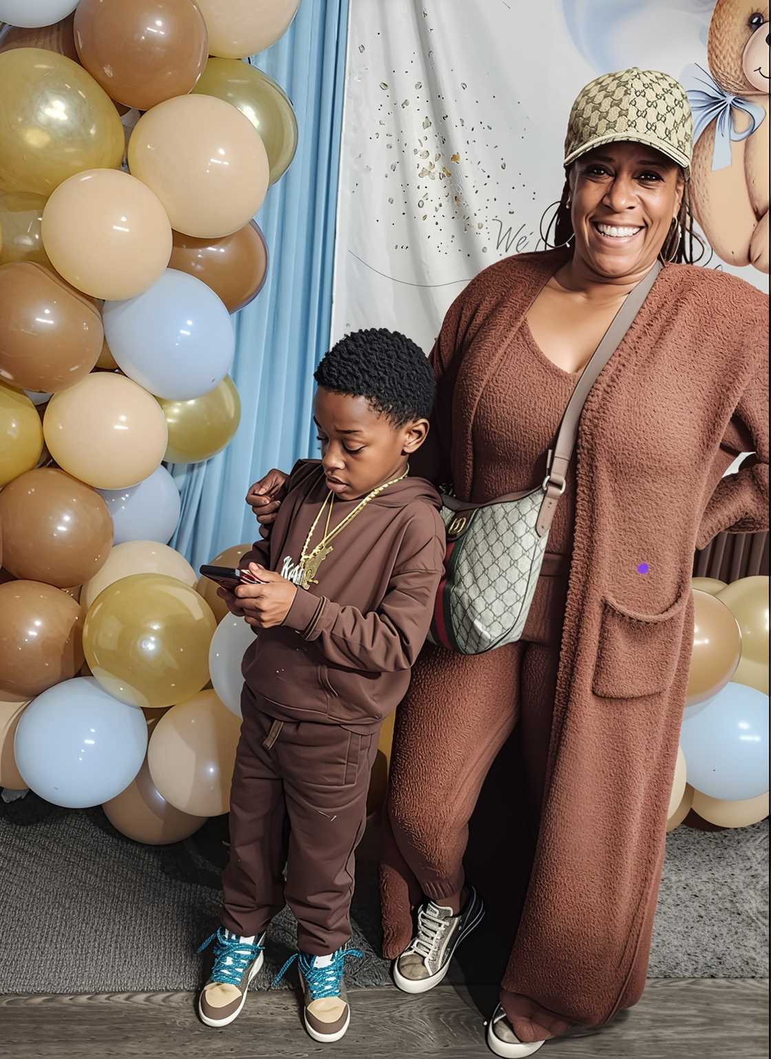 Others thanked the granny for taking good care of her grandson, assuring her that the boy's mom was their angel Others thanked the granny for taking good care of her grandson, assuring her that the boy's mom was their angel