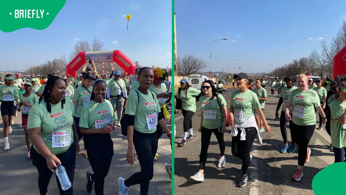 Racers at the SPAR Women's Challenge in Tshwane. Racers at the SPAR Women's Challenge in Tshwane.