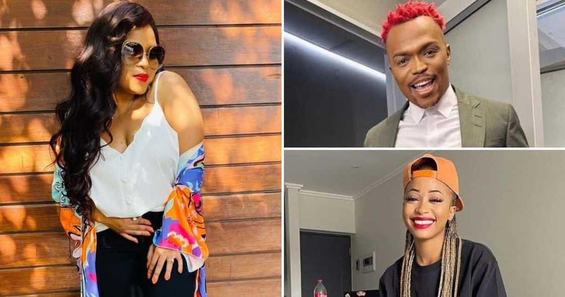 Somizi Mhlongo and Uncle Waffles can't wait for Bucie's upcoming song collaboration with Black Motion's Thabo Smol and Oze. Somizi Mhlongo and Uncle Waffles can't wait for Bucie's upcoming song collaboration with Black Motion's Thabo Smol and Oze.