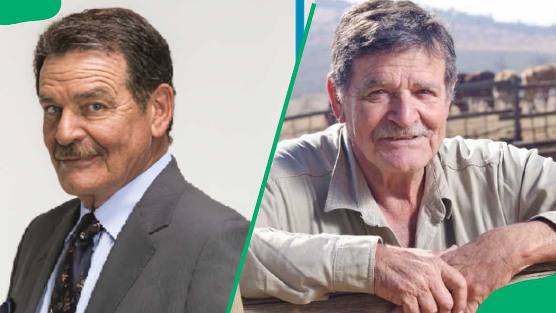 Hans Strydom with brown and grey hair