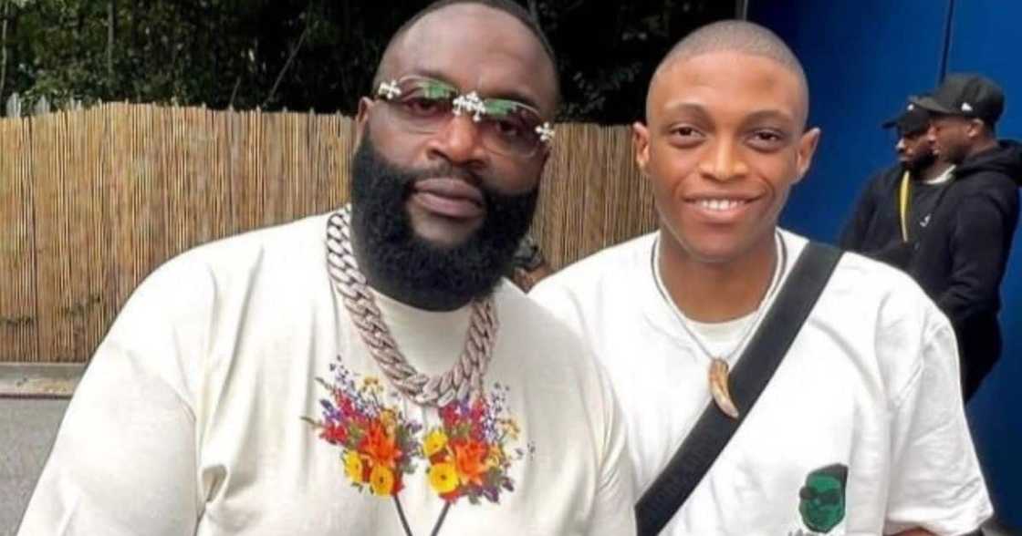 Rick Ross and DJ Melzi Rick Ross and DJ Melzi
