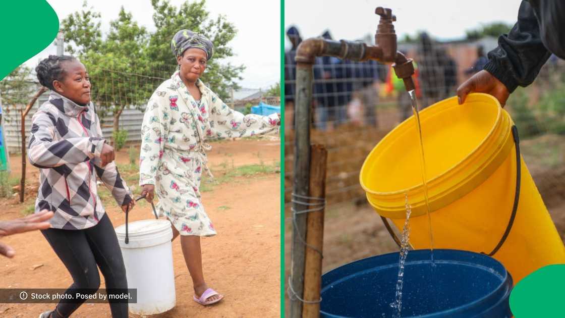 Mlungisi Maseko from Mpumalanga used his RAF money to help his community with water, leaving the internet touched.