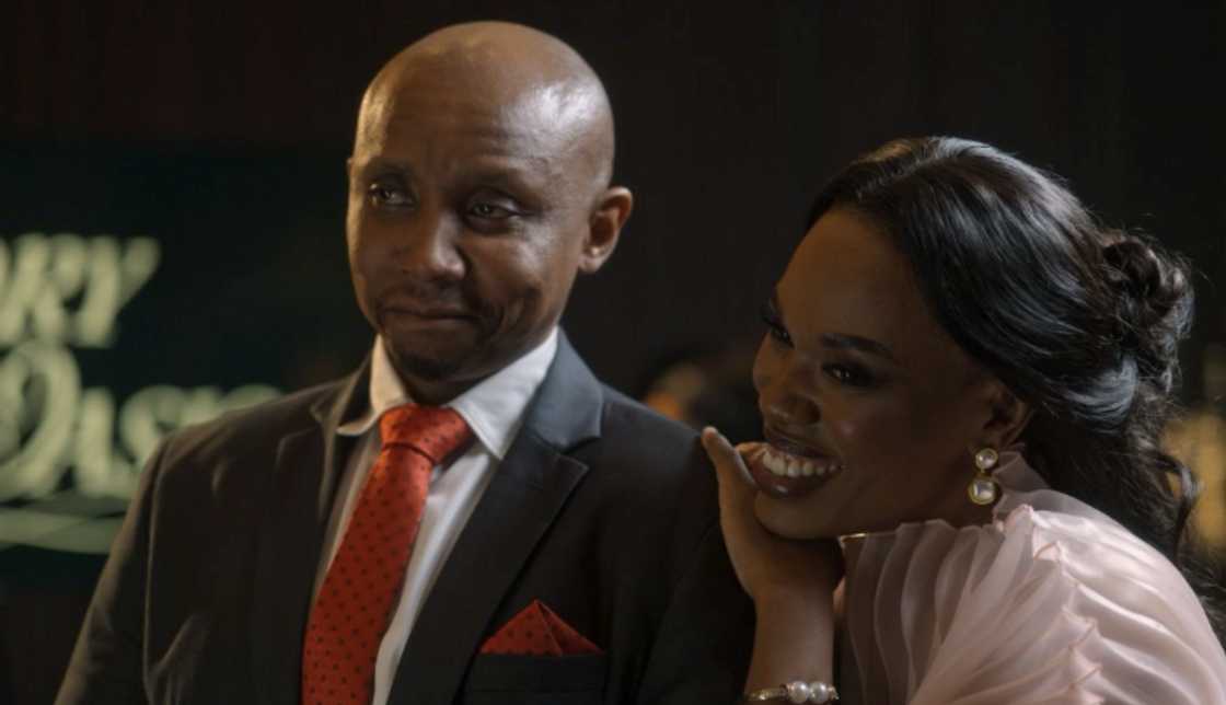 Sdumo Mtshali and Gugu Gumede are basking in the success of 'The Polygamist'