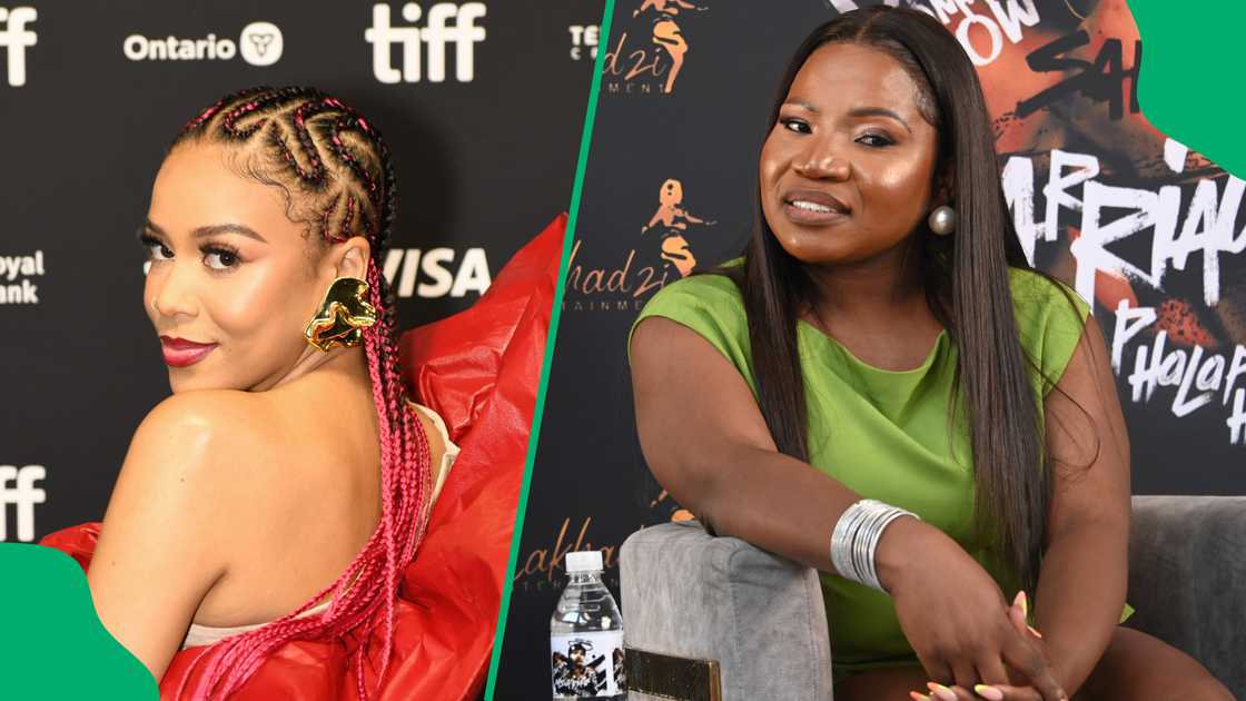 Netizens reacted to makhadzi and SHo madjozi working on music together.