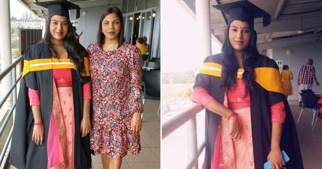 A single mom from Durban is happy to have witnessed her daughter's graduation A single mom from Durban is happy to have witnessed her daughter's graduation
