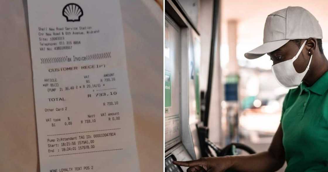 Woman, R733, Petrol Bill, Petrol Attendant Salary, Mzansi Woman, R733, Petrol Bill, Petrol Attendant Salary, Mzansi