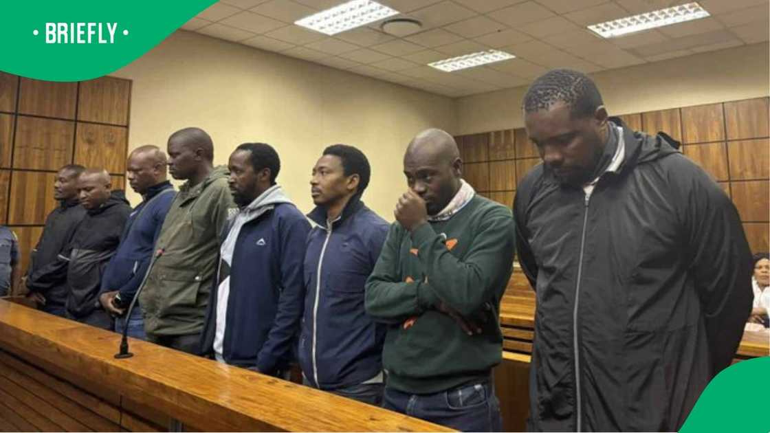 The eight officers will appear in court again in June 2025 The eight officers will appear in court again in June 2025