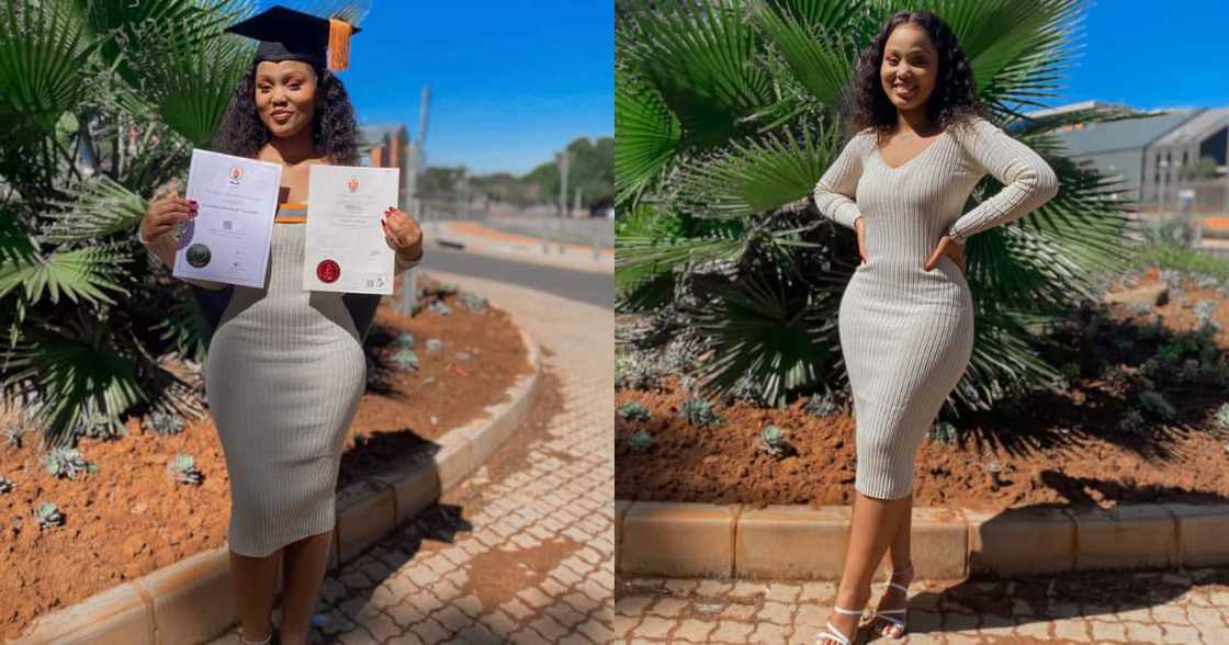 Exceptional Beauty and Brains: Bombshell SA Lady Graduates Cum Laude Exceptional Beauty and Brains: Bombshell SA Lady Graduates Cum Laude