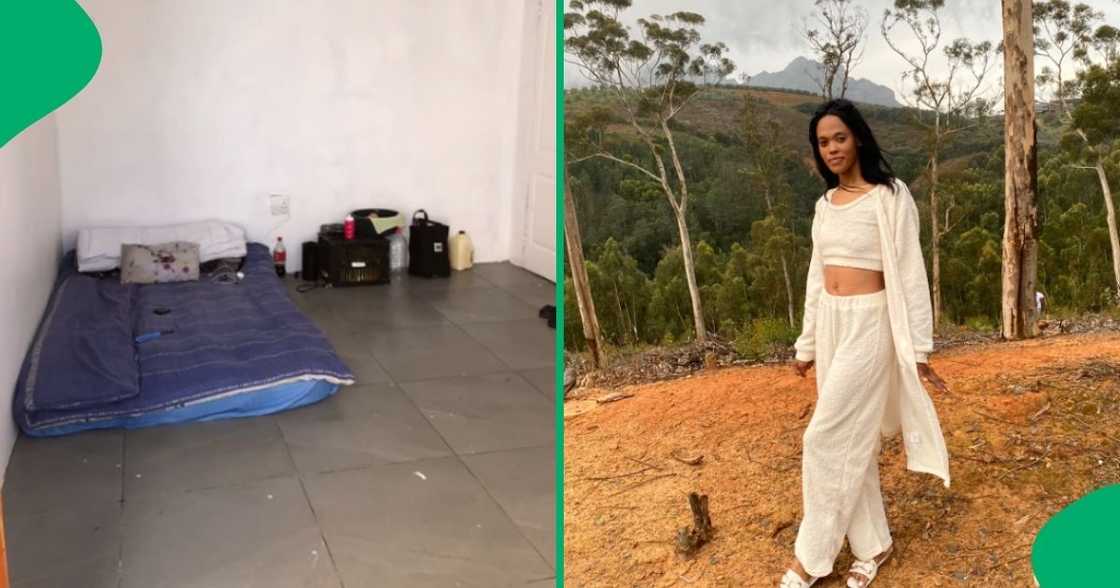 A Cape Town woman shared her humble beginning, leaving the internet motivated. A Cape Town woman shared her humble beginning, leaving the internet motivated.