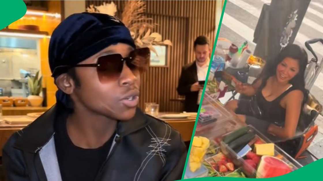 South African in USA stops at vendor