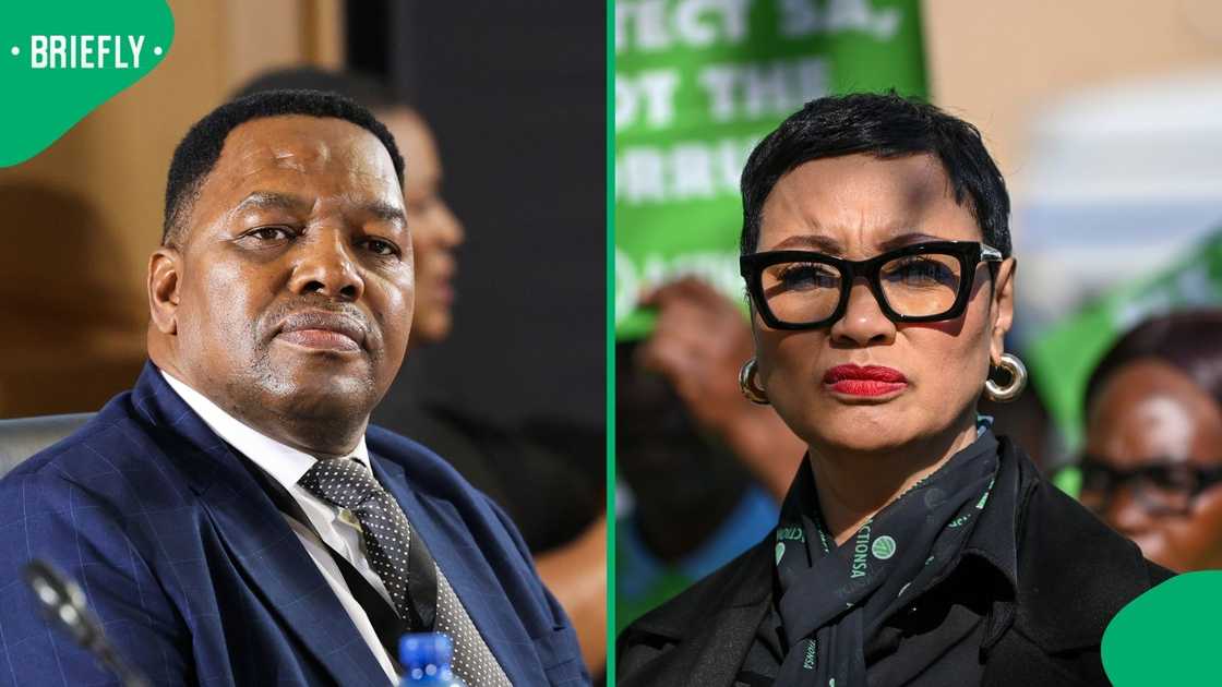 Dereleen James slammed General Fannie Masemola Dereleen James slammed General Fannie Masemola