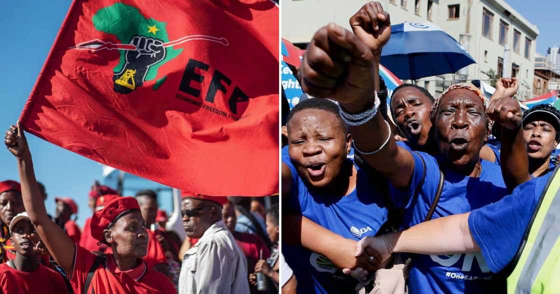 DA welcomed a court decision to prevent lawlessness during the EFF's shutdown DA welcomed a court decision to prevent lawlessness during the EFF's shutdown