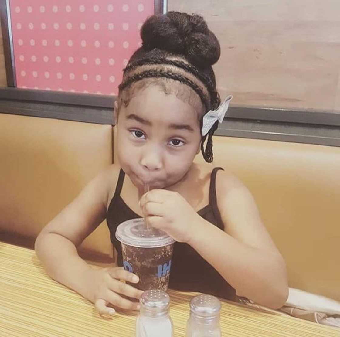 Bun with braids Bun with braids