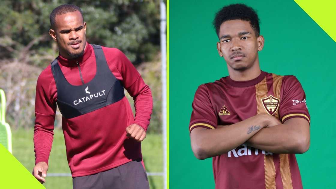 Iqraam Rayners and Jayden Adams could leave Stellenbosch FC.